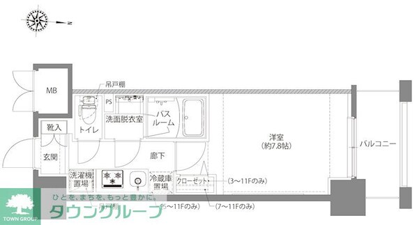 AELL亀有の物件間取画像